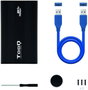 Tooq TQE-2524B Caja Externa para Disco Duro de 2.5 el USB 3.1